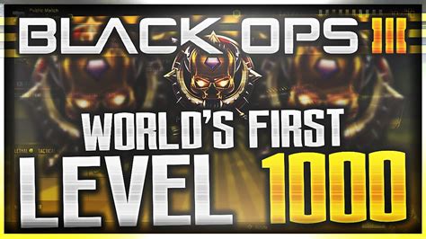 Worlds First Level 1000 What Happens Secret Prestige Emblems Black