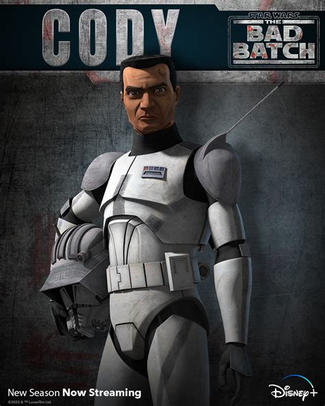 Commander Cody Star Wars The Bad Batch Season 2 Character Poster Star Wars Photo