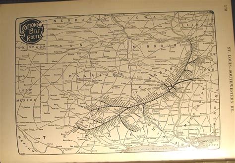 29 Cotton Belt Railroad Map Maps Database Source