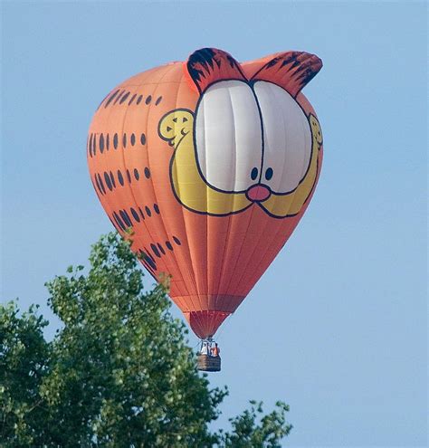 Hot Air Balloon Shaped As Garfield Photograph By Devinder Sangha Fine