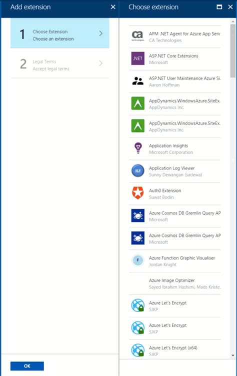 Tip 21 Adding Extensions To Web Apps In Azure App Service Azure