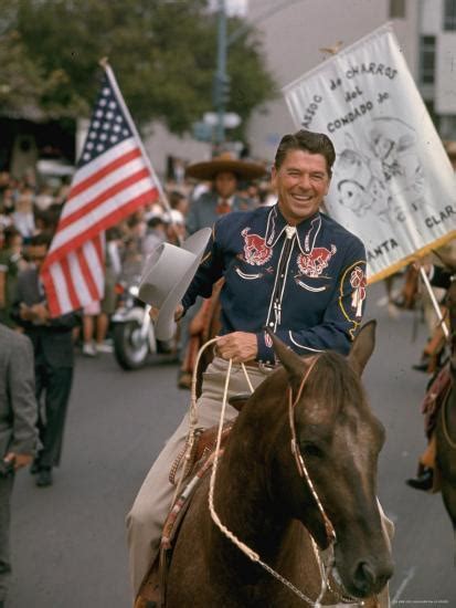 California Republican Gubernatorial Candidate Ronald Reagan In Cowboy