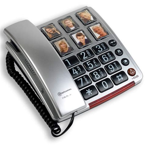 Buy Amplicomms Bigtel 40 Big Button Phone For Elderly Loud Phones