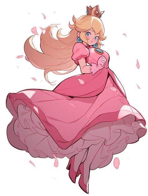 Princess Peach Mario Drawn By Meowersnow Danbooru