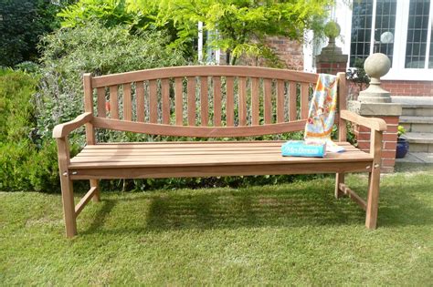 The Whitby Teak Garden Bench Garden Furniture Hunters Of Yorkshire