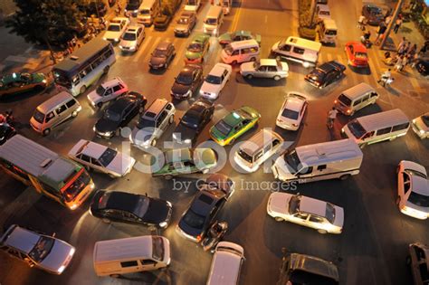 Traffic Jam Stock Photo Royalty Free Freeimages