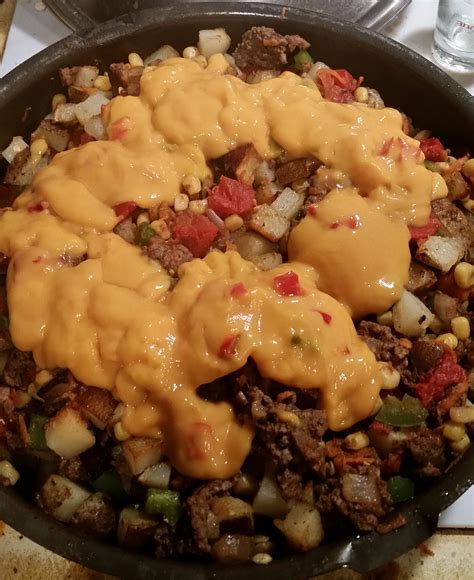 Mexican Ground Beef And Potato Skillet Recipe Allrecipes