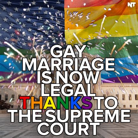 Gay Marriage Is Now Legal In America In A 5 4