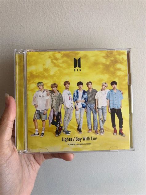 Official Bts Lights Boy With Luv Jpn Ver 2cds Hobbies And Toys Music