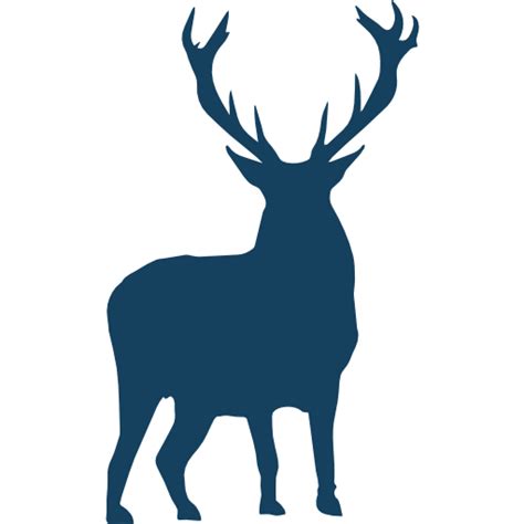 Red Deer Silhouette Clip Art Deer Png Download 20482048 Free