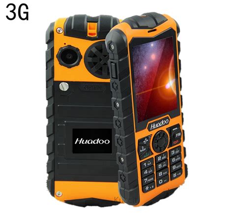 Original Huadoo H3 3g Mobile Tough Phones Waterproof Phone Senior Old