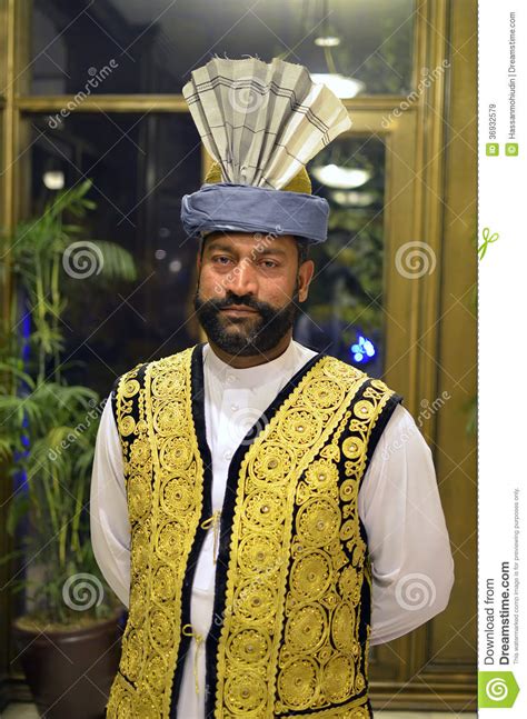 Man In A Traditional Pathan Dress Editorial Stock Image Image 36932579