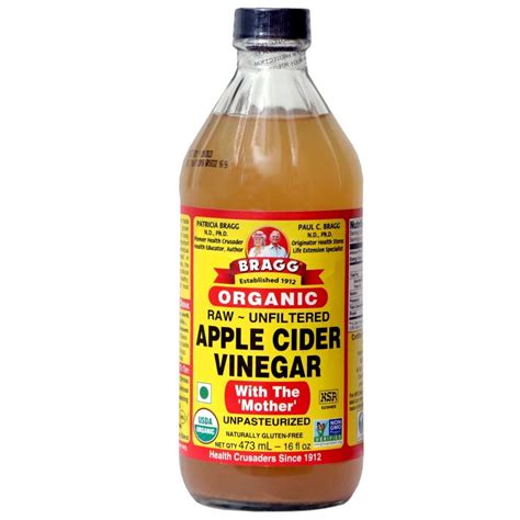 Bragg Organic Raw Apple Cider Vinegar - 473 ml- Buy Online in United