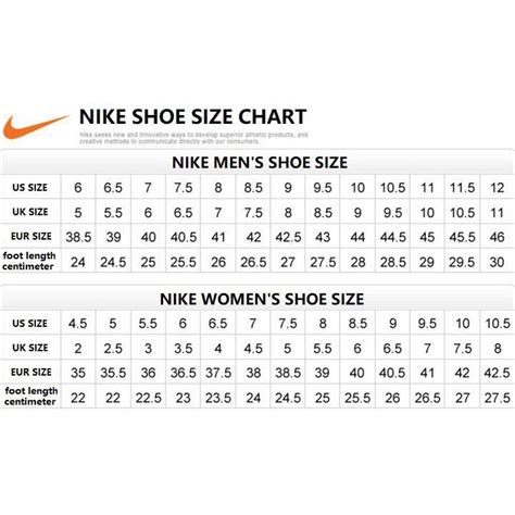 Best Ideas For Coloring Nike Shoes Size Chart