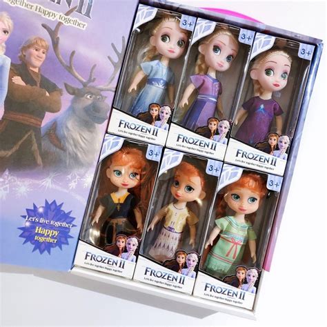 Toy Lillo Frozen Mini Dolls Set Doll Mini Frozen Pretend Play