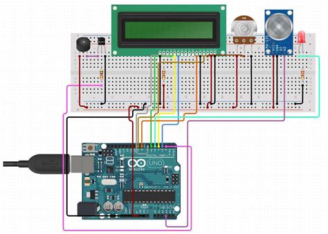 Air Pollution Monitoring And Alert System Using Arduino