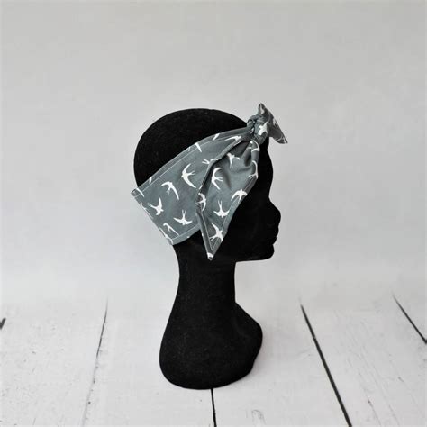 Swallow Retro Headscarf By Mummys Marvellous Makes