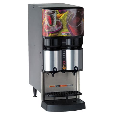 Bunn 365000001 Lca 2 Pc Ambient Liquid Coffee Dispenser With Portion