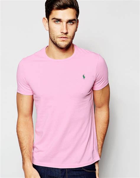 4.5 out of 5 stars 43 ratings. Rose | Polo Ralph Lauren - T-shirt avec logo joueur de ...