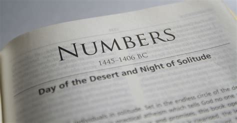 Numbers Bible Book Chapters And Summary New International Version