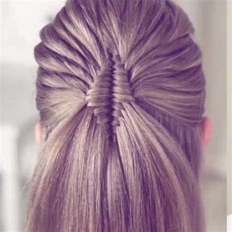 Add bobby pins along both braids, making sure they feel tight and secure on the rest of your hair. DIAMOND BRAID #braid #diamond | Hair styles, Long hair ...