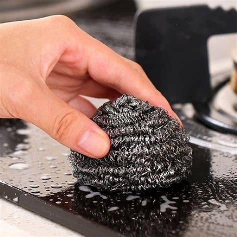 Pcs Scrub Sponge Scouring Pads Pot Brush Scrubber For Kitchen Scrubbers Metal Grills 周年記念イベントが