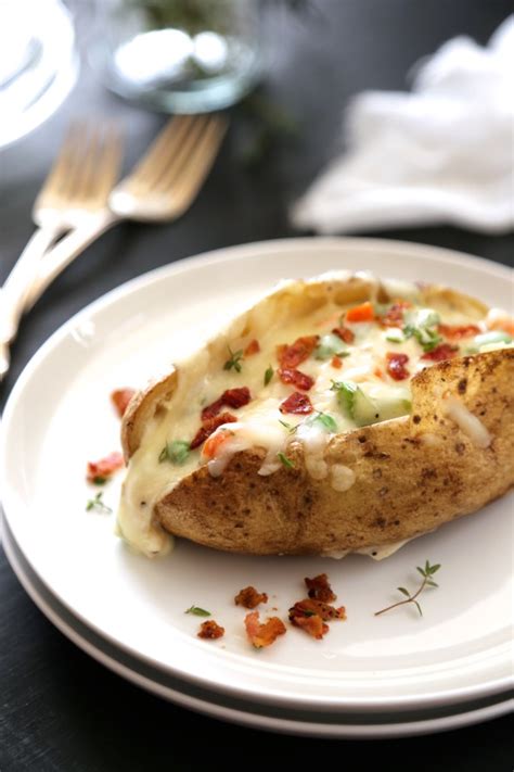 I calculated it to 5 points plus. twice baked chicken pot pie potatoes with crispy bacon ...