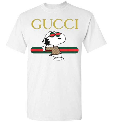 Gucci Snoopy Shirt Mens T Shirt Inktee Store