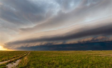 Storm Chase Log Beautiful Shelf Cloud In Nw Oklahoma Ben Holcomb