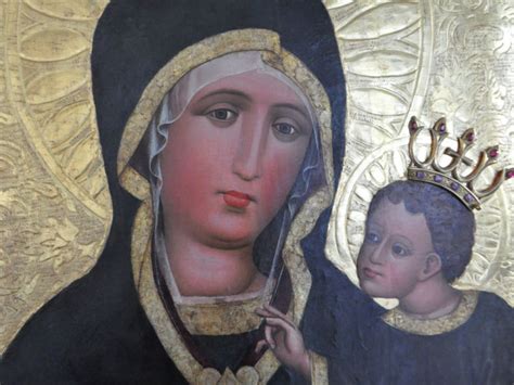 Gotycki Obraz Matki Bożej Z Kościoła W Kętach Odzyskał Dawny Blask