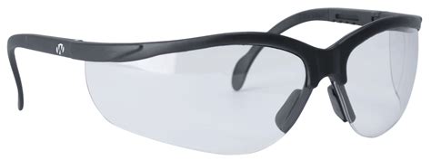 walkers gwpclsg sport glasses clear lens sporting glasses black gunstuff