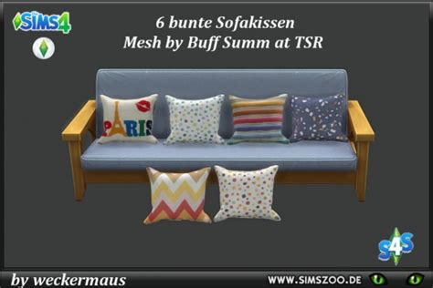 Blackys Sims 4 Zoo Harlekin Pillows 1 By Weckermaus • Sims 4 Downloads