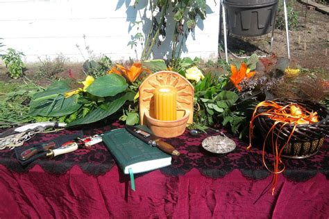 Wiccan And Pagan Altars Setup And Use