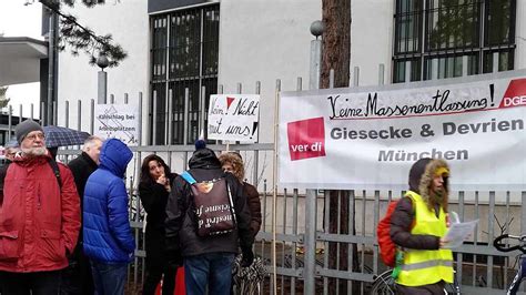 The process took a week. Giesecke & Devrient: Mitarbeiter streiken gegen ...