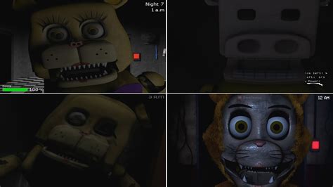 All Jumpscares Series 1 Five Nights At Maggies Youtube