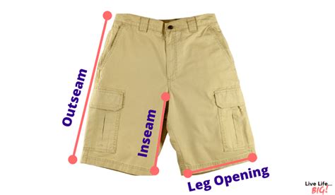 How To Measure The Inseam And Leg Opening On Shorts