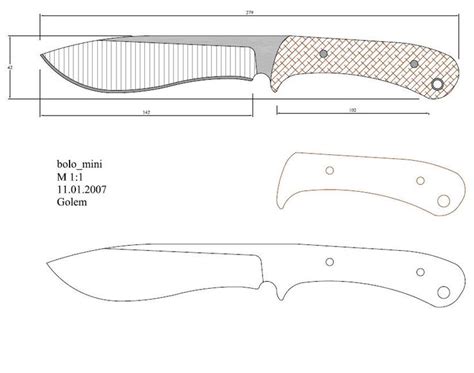 Ver más ideas sobre plantillas cuchillos, cuchillos, plantillas para cuchillos. Plantillas para hacer cuchillos - Taringa! | Knife template, Antler knife, Diy knife handle
