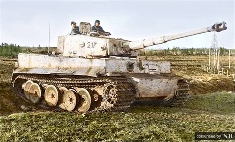 Panzer Ace Otto Carius And His Tiger I Ausfe Mid Production 217 Of