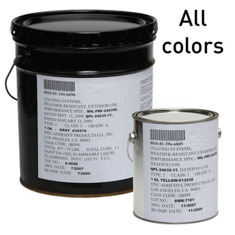 Mil Prf 24635 Silicone Alkyd Paint Type Ii Or Type Iii All Colors