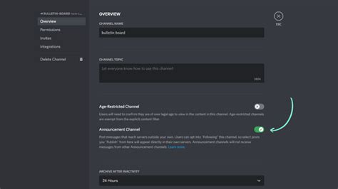 How To Make An Announcement Channel On Discord Streamlabs
