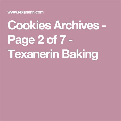 Cookies Archives Page 2 Of 6 Texannen Baking
