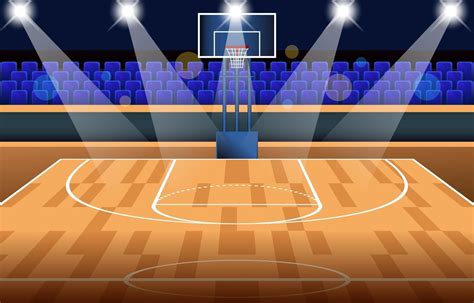 Basketball Stadium Background 2926397 Vector Art At Vecteezy