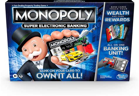 Monopoly Super Electronic Banking Board Game Electronic Banking Unit