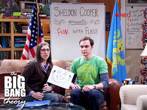 Sheldon Cooper Presents Fun With Flags