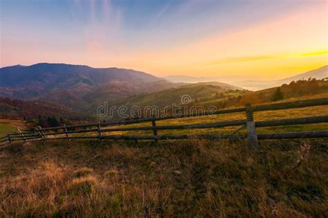 Wonderful Countryside Scenery In Autumn Stock Photo Image Of