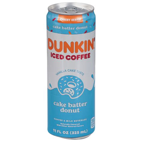 Save On Dunkin Cake Batter Donut Iced Coffee And Milk Beverage Order