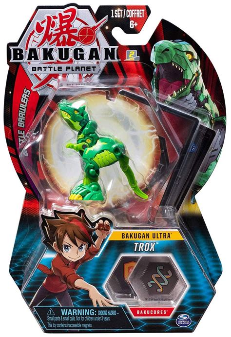 Bakugan Battle Planet Battle Brawlers Ultra Single Figure Trox Toywiz