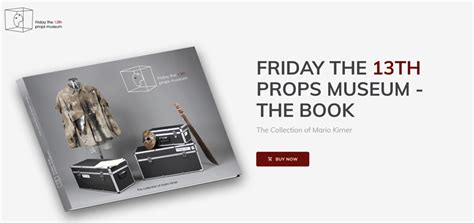 Youtube First Look Mario Kirners “friday The 13th Props Museum” Book