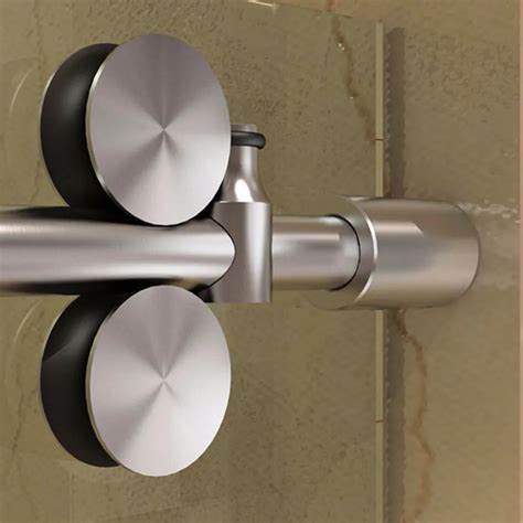 66ft Frameless Sliding Glass Shower Door Track Barn Shower Door Hardware Kit In Doors From Home