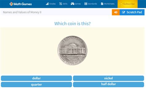 The app follows an offers approach, where there are various types of offers to choose from such as signing up for free trials. screenshot of a math game coin identifier